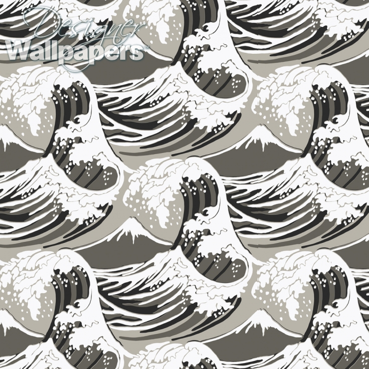 Buy Cole and Son Great Wave - Free Next Day Delivery | Designer Wallpapers ™ Buy Cole and Son Great Wave - Free Next Day Delivery | Designer Wallpapers ™