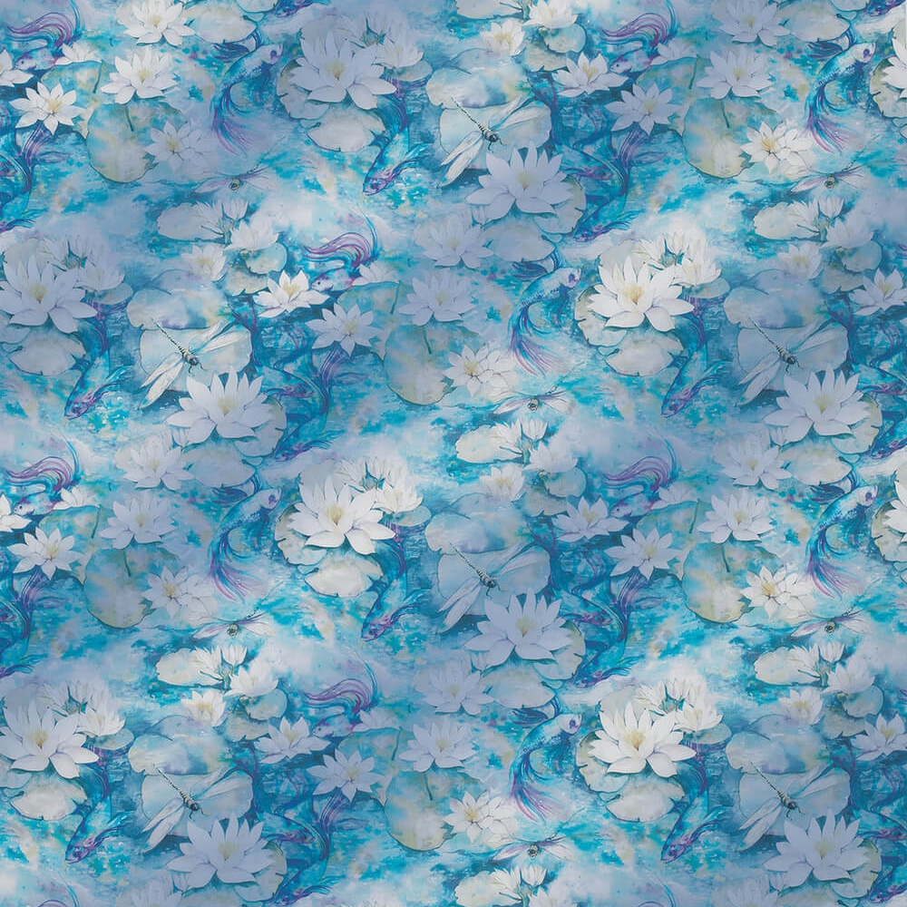 Water Lily Sheer Fabric