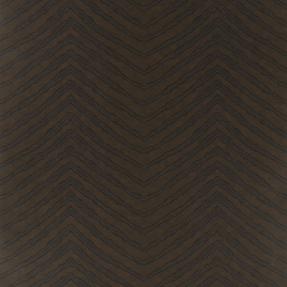 Burchell Zebra - Brown & Beige Wallpaper
