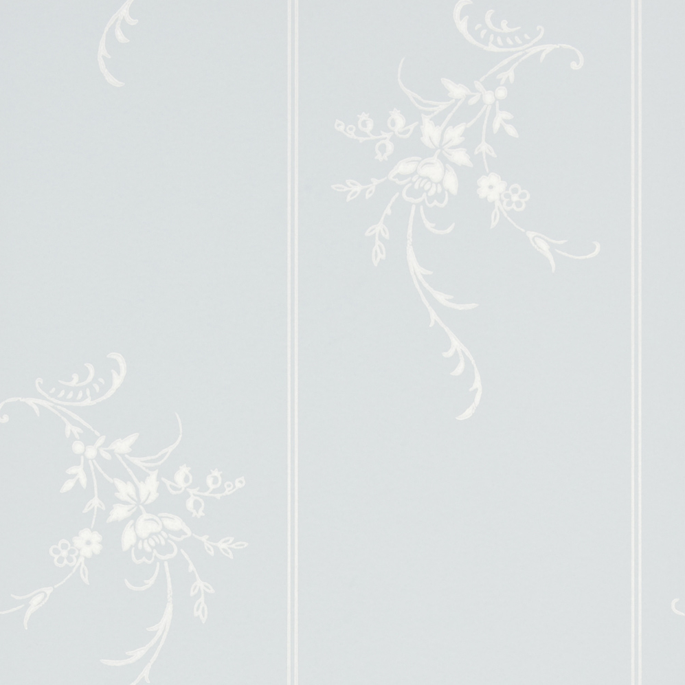 Elsinore Floral  - Natural, Ivory & White Wallpaper