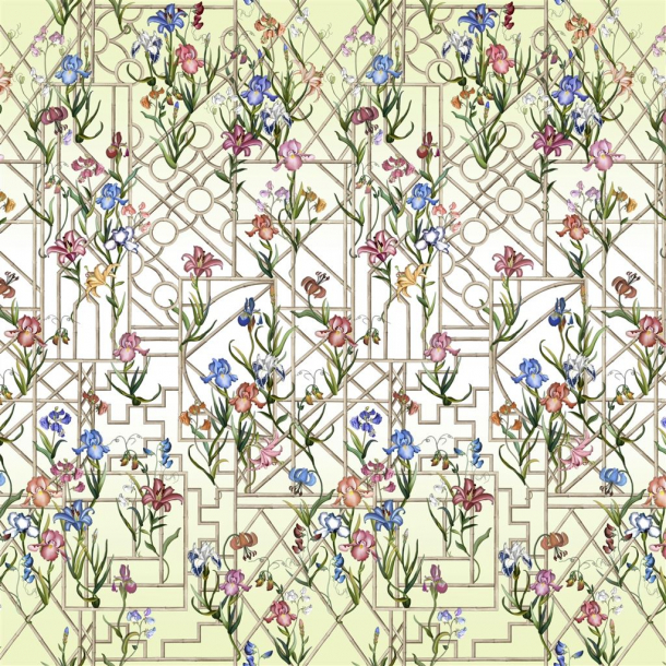 Fretwork garden panoramic