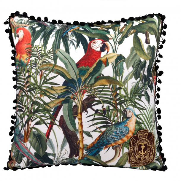 Parrots of Brazil cushion