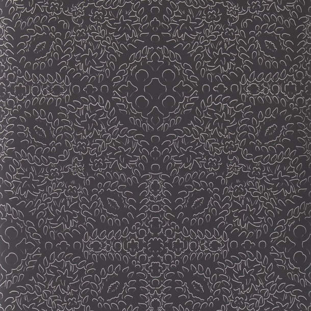 Boutis - Brown & Beige Wallpaper