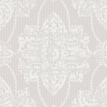 Today Interiors Dalia Damask 101401 Pearl grey and silver