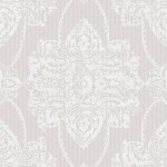 Today Interiors Dalia Damask 101401 Pearl grey and silver