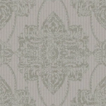 Today Interiors Dalia Damask 101404 Taupe and silver