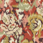 Missoni Home FLOWER POT 10302 An autumnal medley of mustard yellow, sage green, rusty reds, cream...