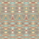 Missoni Home SUNRISE FLAME 10322 Soft seafoam greens interspersed with muted terra cotta and ivory h...