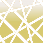 Missoni Home NASTRI SHADE 10583 Criss-crossing ribbons of buttery yellow on a creamy ecru backdrop