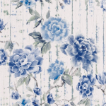 Designers Guild Kyoto flower PDG1158/05 PDG1158/05: Cobalt
