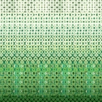 Designers Guild Karaoshi PDG1161/03  Vibrant emerald shades with dynamic tie-dye textures.