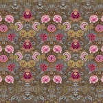 Designers Guild Rose de damas PDG1168/04 A warm cranberry hue sets the stage for beautifully hand-rendered r...