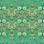 Designers Guild Rose de damas PDG1168/02 A soothing jade green background paired with finely detailed floral...