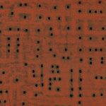 Jannelli & Volpi AKAN JV-7530 Metallic flame red, black, antique gold