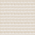 Marimekko ALKU 25130 Taupe and white