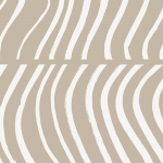 Marimekko SILKKIKUIKKA 25185 Taupe & white