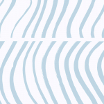 Marimekko SILKKIKUIKKA - Aqua & Blue Wallpaper