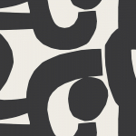 Marimekko SEPPEL 25966 Black & white