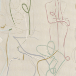 Jannelli & Volpi HELEINE JV-7010 Ivory cream, pale sand, mustard, powder pink, soft moss green