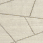 Jannelli & Volpi PATCHWORK TROPICAL JV-6823 Cream melange with light grey and champagne colour threads