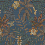 Jannelli & Volpi JARDIN TROPICAL JV-6800 Metallic blue, brown, rust, green, taupe