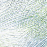 Marimekko LEPO JV-25142 Green and blue on white background