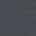 Jannelli & Volpi PATCHWORK TROPICAL JV-6820 Blue purple melange with light bronze threads