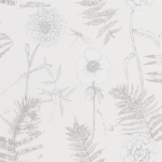 Designers Guild Acanthus  PDG1022/05 Ivory-pearl on an ivory background
