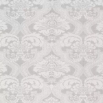 Nina Campbell MEREDITH NCF4241-02 Soft light grey and cream with white details