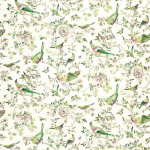 Nina Campbell PERDANA NCF4245-02 Pale green, cream and beige with soft pink highlights