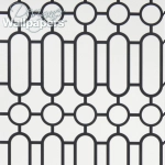Designers Guild Porden P537/03 Black and white