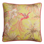  Samana Bird Of Paradise Cushion - Yellow Wallpaper C104-11