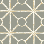 Today Interiors ZHEN BAMBOO CH30708 Matte grey background, metallic gold, matte light grey and cream