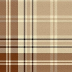 Mind The Gap CHESTERFIELD PLAID WP30080 Features shades of cappuccino brown, beige, and cream on a plaid pa...