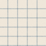 Today Interiors TRILBY CL72302 Cream linen background with rope-like blue lines