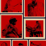 Mind The Gap COTTON CLUB WP20873 Black, Red, Cream