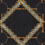 Mind The Gap DECORATIVE HARNESS WP30107 Blue, Yellow, Anthracite, Brown