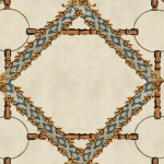 Mind The Gap DECORATIVE HARNESS WP30105 Taupe, Blue, Yellow, Brown