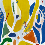 Mind The Gap Extravagancy WP20534 Blue, Green, White, Yellow
