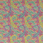 Osborne & Little Patara Fabric F6740-04 Pink/Beige/Viridian