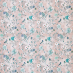 Osborne & Little Rosanna Trellis Fabric F7129-01 Blush/Aqua