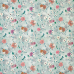Osborne & Little Rosanna Trellis Fabric F7129-02 Mint/Coral