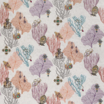 Osborne & Little Coralino F7244-01 Coral/Amethyst/Gold