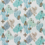 Osborne & Little Coralino F7244-02 Turquoise/Dark Jade/Gold