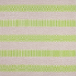 Osborne & Little HAMMOCK F7445-05 Vibrant lime green and natural beige linen stripes