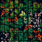 Mind The Gap Japanese Garden WP20341 Blue, Green, Red
