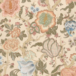 Jannelli & Volpi ARTICHAUT JV-7202 Warm parchment, greige, khaki, mauve, dusty peach, ivory cream - so...