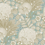 Jannelli & Volpi LITHOPS  JV-7243 Taupe brown on soft aqua / blue background