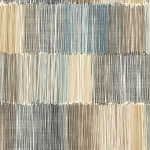Today Interiors COASTAL HAVEN LN40301-LN40307 LN40306 A warm combination of beige, taupe, light blue, and cream stripes.