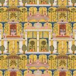 Mind The Gap MAJORELLE GARDEN WP20749 Rich agate tones that highlight the intricate details and exotic pl...